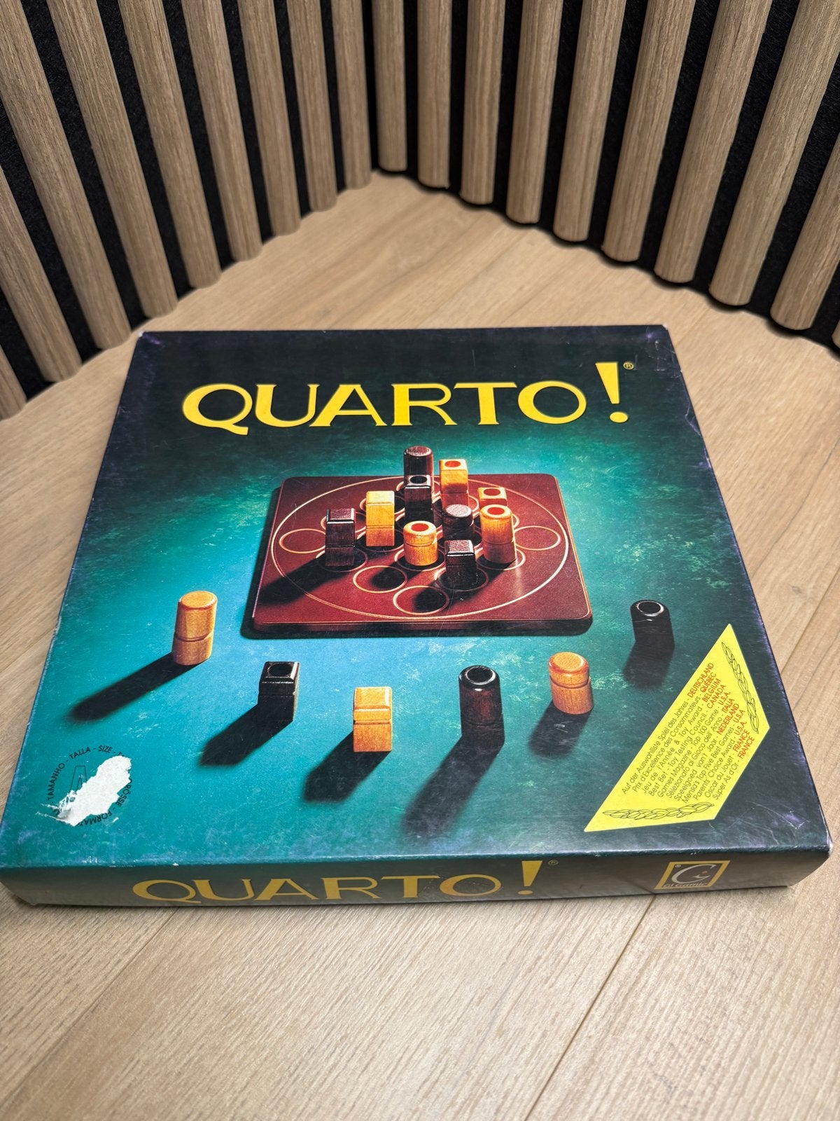 Quarto! Strategisch bordspel van Gigamic, Gigamic, Gigamic, Een of twee spelers, Ophalen of Verzenden