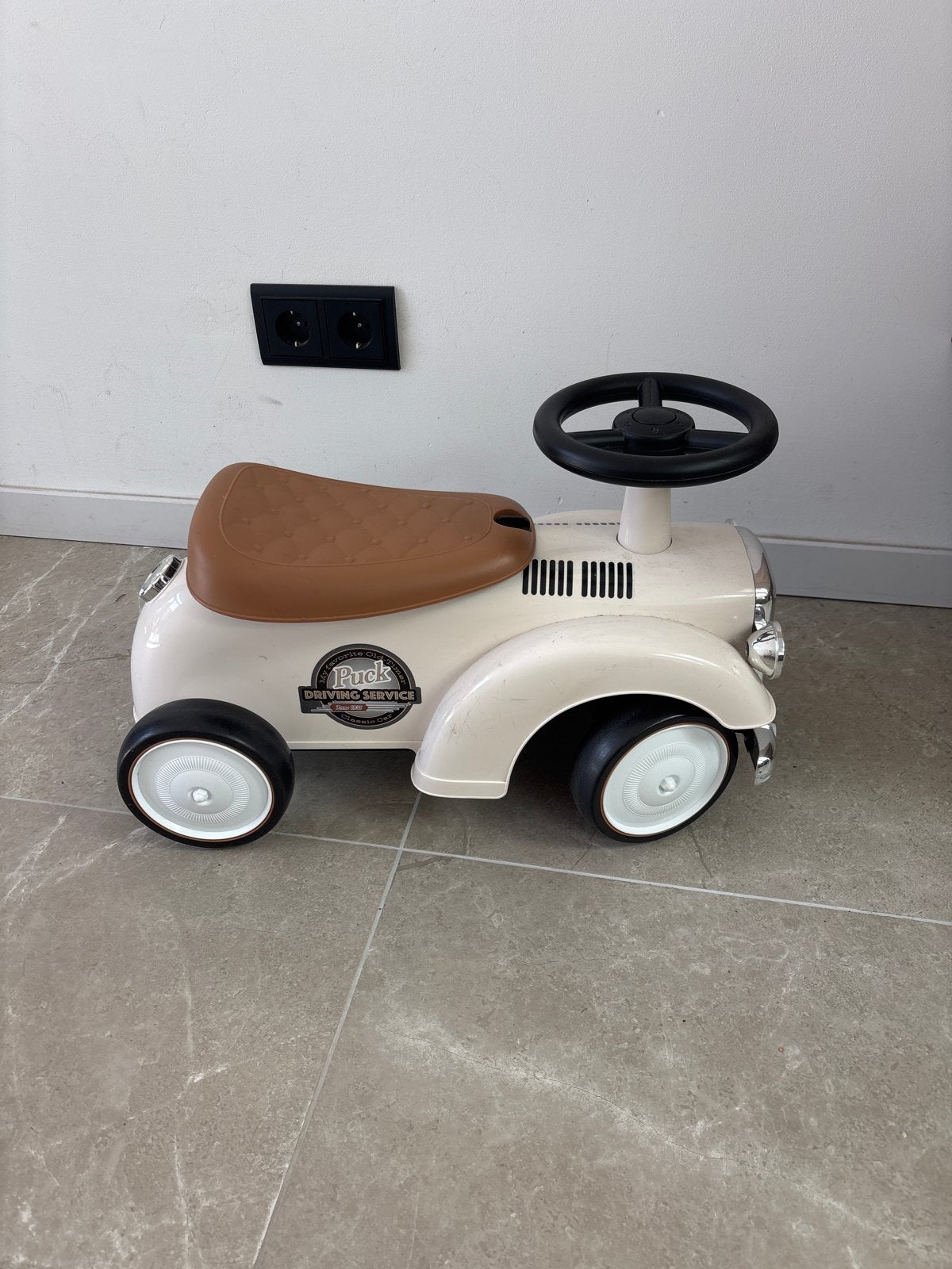 Puck loopauto - Vintage rijplezier voor de kleintjes, Ophalen, Gebruikt, Loopvoertuig