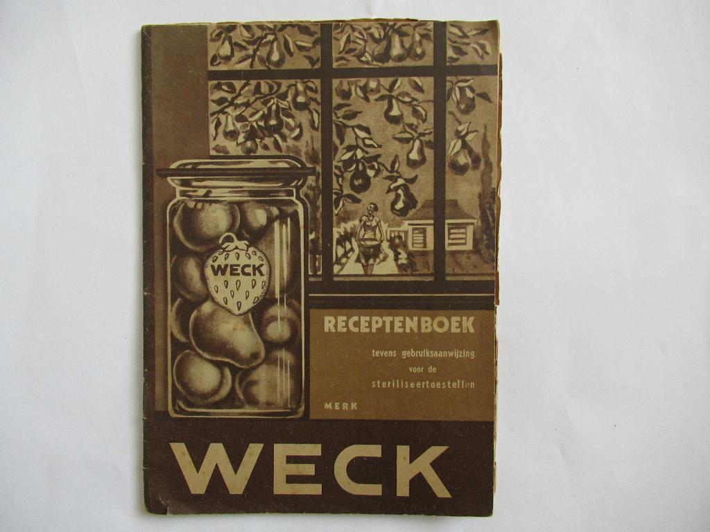 Twee oude Weck gebruiksaanwijzingen en recepten over inmaak, Gelezen, Overige typen, Ophalen of Verzenden, Gezond koken