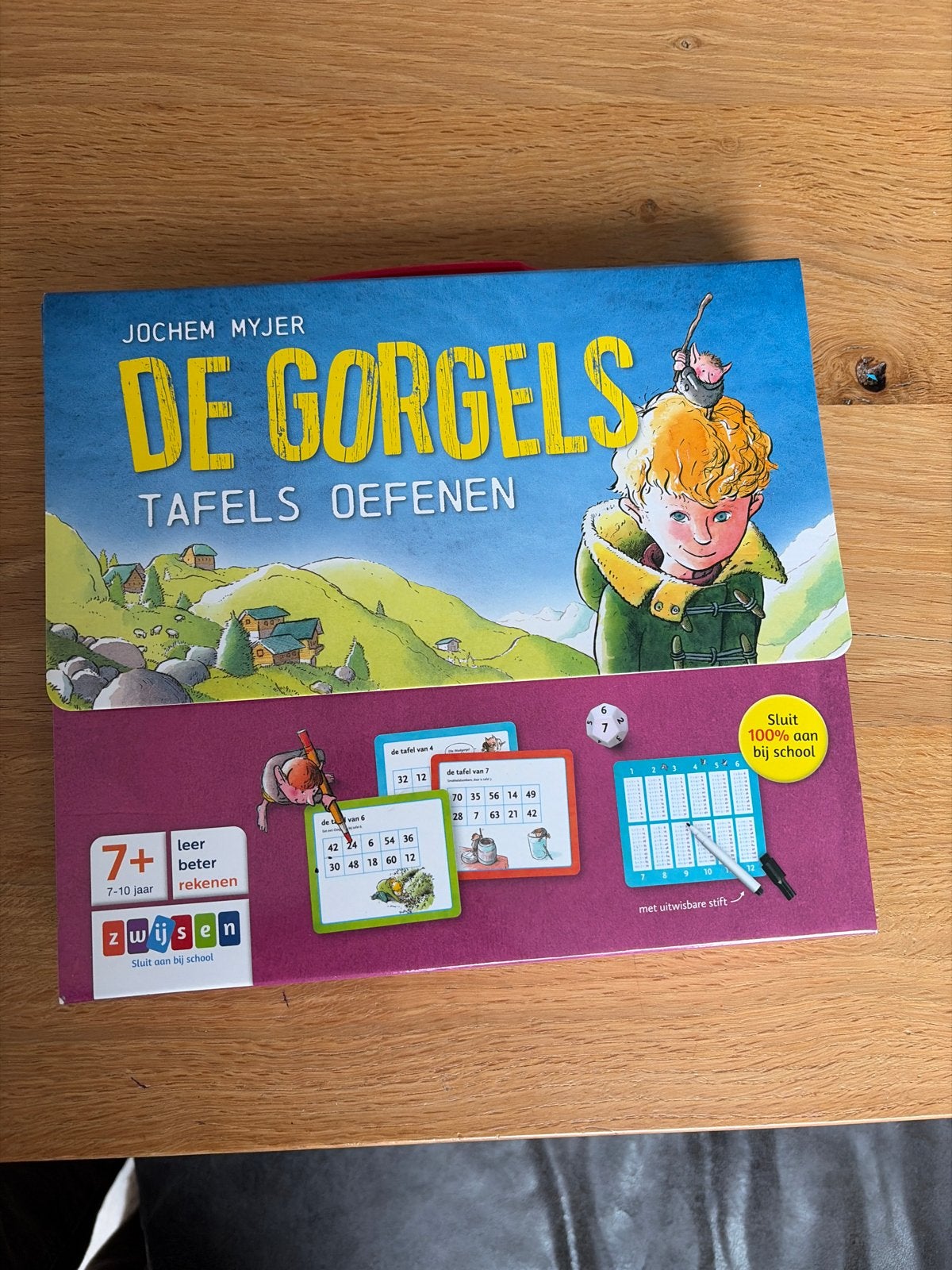 De Gorgels Tafels Oefenen - Jochem Myjer Rekenspel, Ophalen, Gebruikt