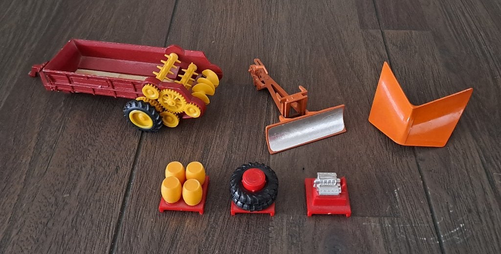 Vintage landbouw accessoires in 1 koop, Ophalen, Gebruikt, Tractor of Landbouw, Overige merken