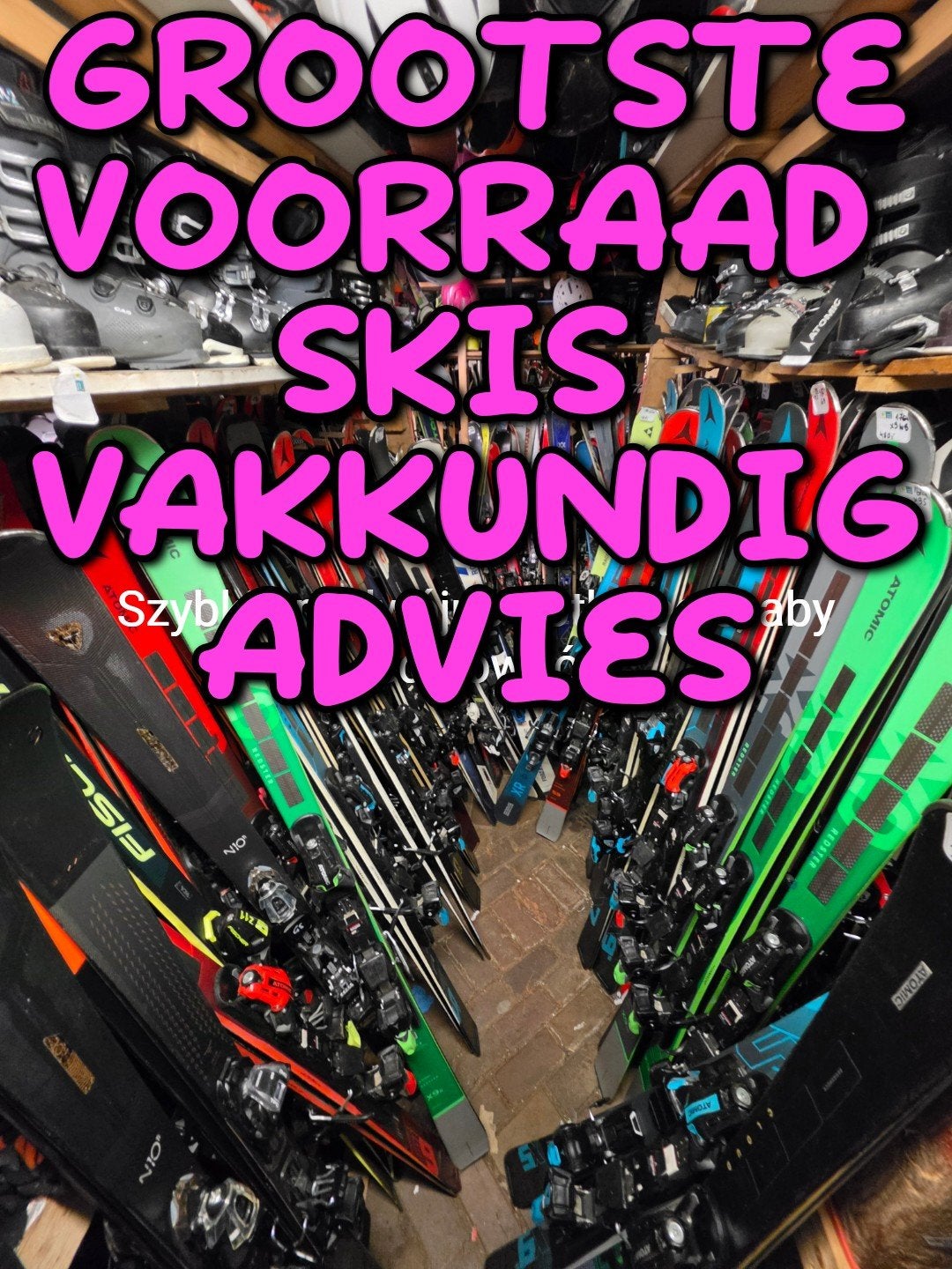 GROOTSTE VOORRAAD SKIS 3000-4000PAAR MET VAKKUNDIG ADVIES!!