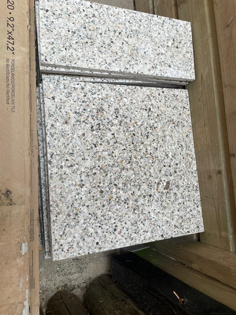 Terazzo tegels 40 x 40, Ophalen, 40 tot 60 cm, Nieuw, Minder dan 5 m²