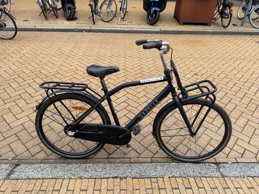 Gazelle 26 inch Transport jongens fiets met versnellingen., 26 inch of meer, Gebruikt, Budgetbikes, Versnellingen
