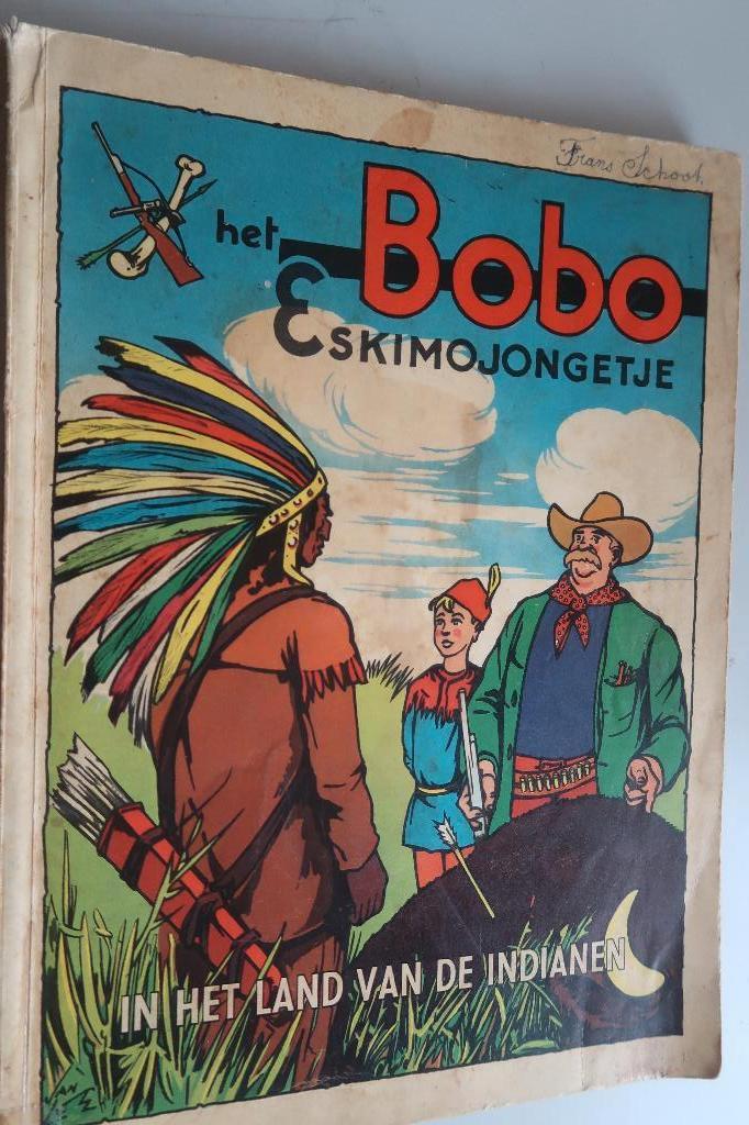 Bobo het eskimojongetje-in het land van de indianen-1958, Gelezen, Fictie algemeen, B.Reith,ill. Jan Lutz, Ophalen of Verzenden