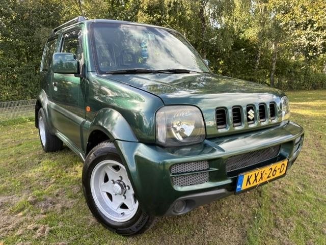 Suzuki Jimny 1.3 JX 4XWD/TREKHAAK/NIEUWE APK!, Auto's, Euro 5, Gebruikt, 4 stoelen, 4x4