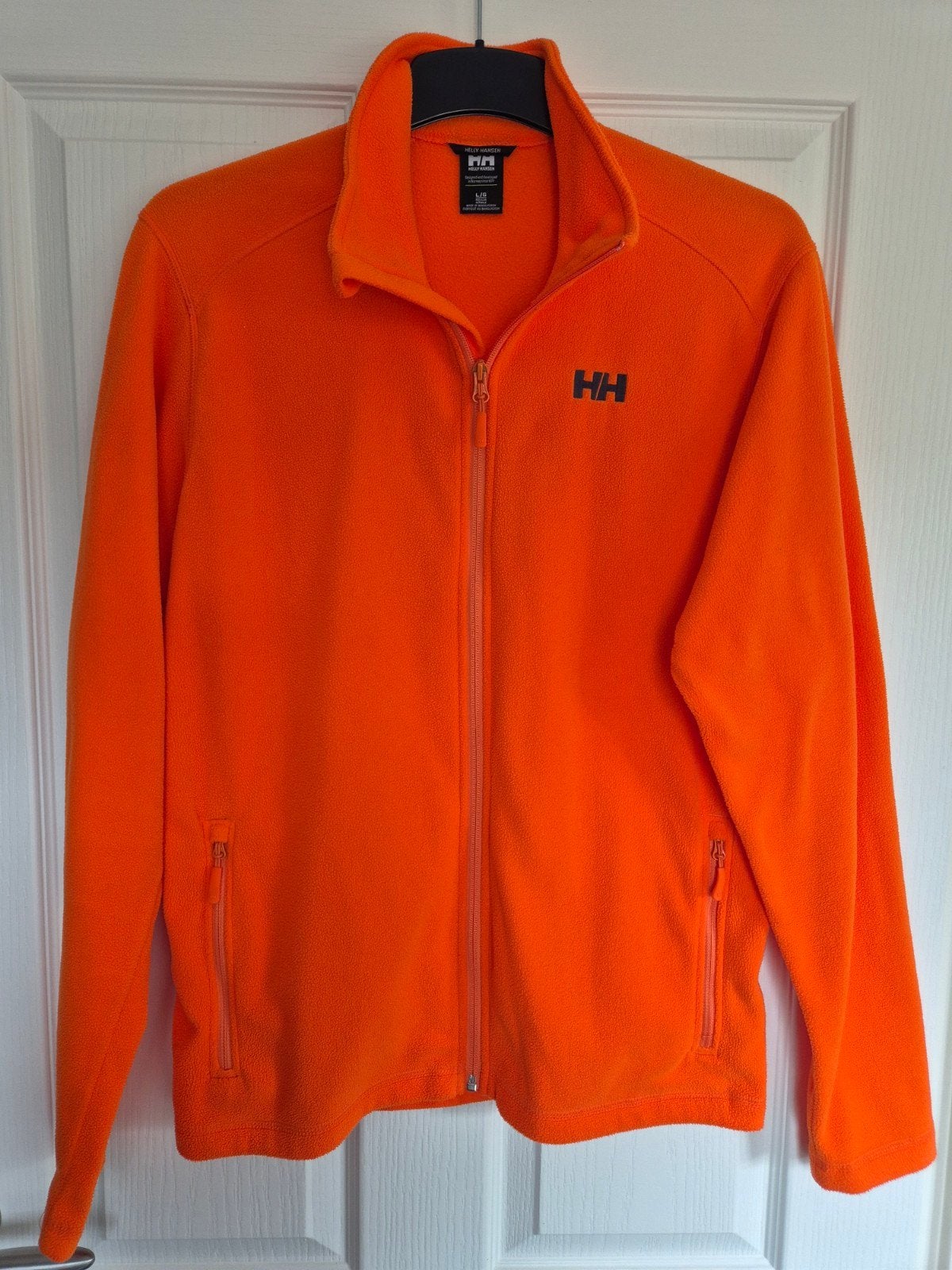 Oranje Helly Hansen Fleece Vest Maat L/G, Maat 52/54 (L), Helly Hansen, Oranje, Ophalen of Verzenden