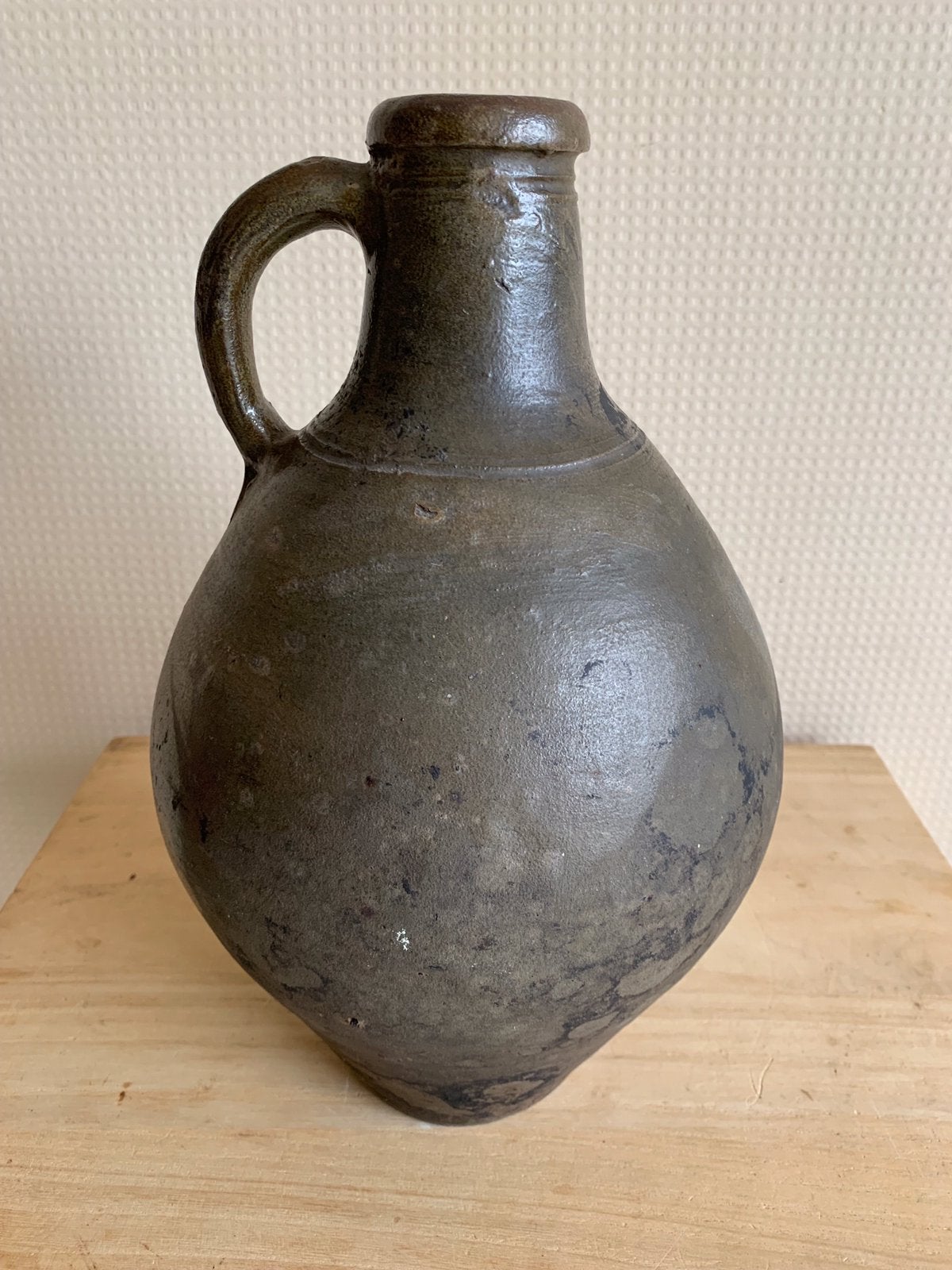 Stoere aardewerken kruik, Antiek en Kunst, Ophalen of Verzenden