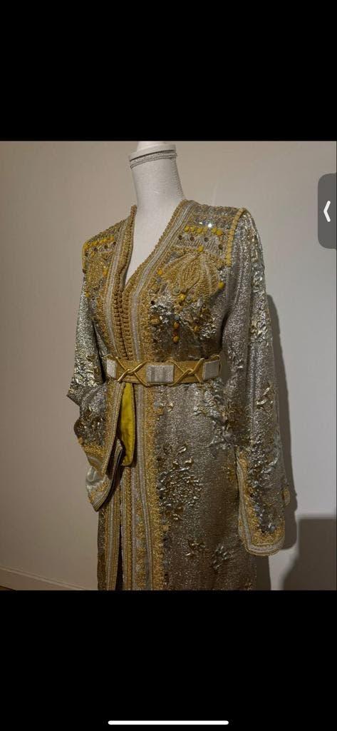 Takshita, Marokkaanse jurk, Marokkaanse Takshita, kaftan, Ophalen, Overige kleuren, Maat 42/44 (L), Zo goed als nieuw