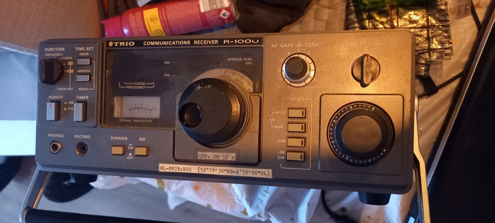 Trio Communications Receiver R-1000 Wereldontvanger, Ophalen of Verzenden, Gebruikt, Wereldontvanger