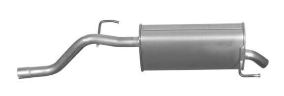 Uitlaat, Einddemper Opel Corsa D, -, -, Opel, Nieuw