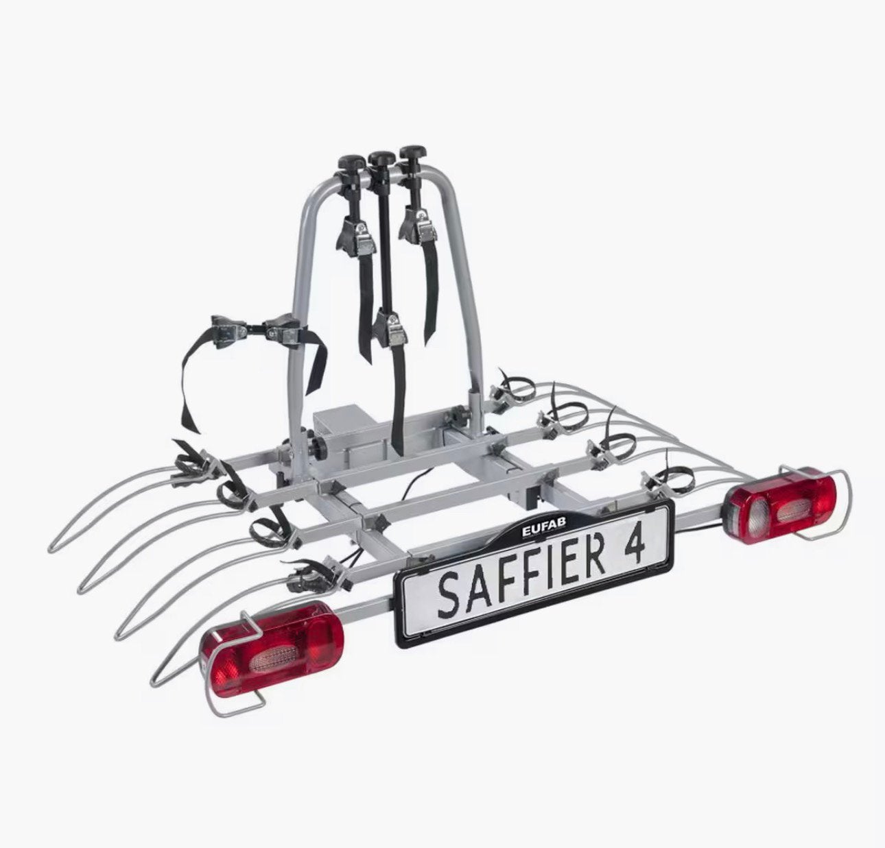 PRO USER SAFFIER type IVqc kantelbare fietsendrager 4 fiets, Ophalen, 3 fietsen of meer, Gebruikt, Elektrische fiets