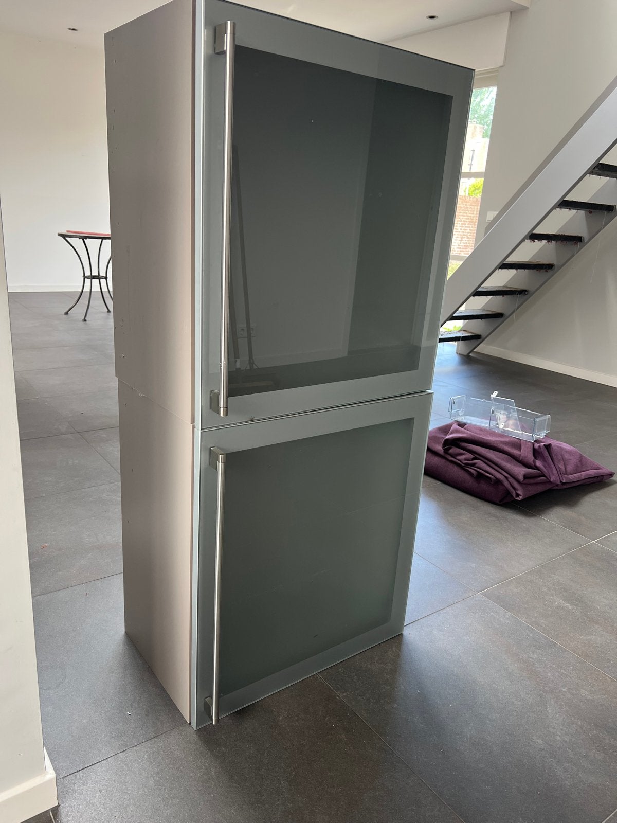 MOET WEG VOOR 22/6 - Siematic bovenkasten, Huis en Inrichting, Ophalen, Zo goed als nieuw, Grijs, Overige merken
