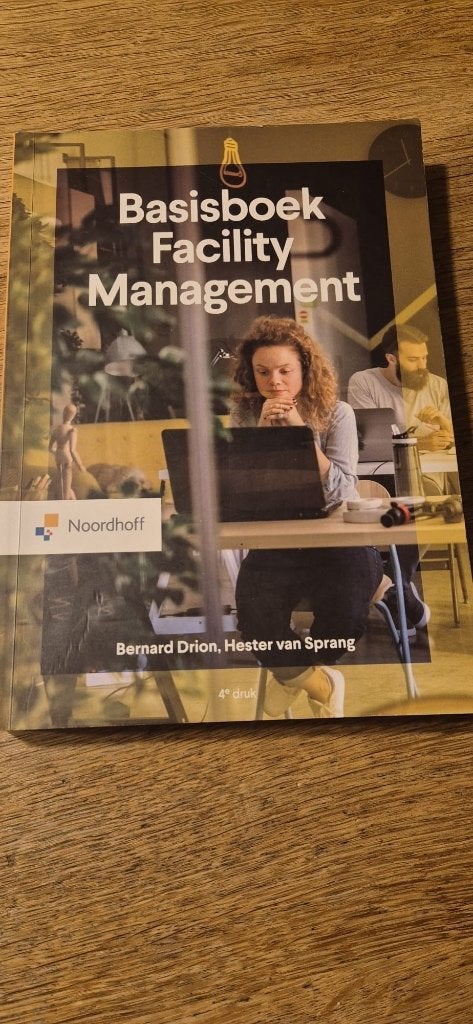 Basisboek facility management, Ophalen of Verzenden, Beta, Zo goed als nieuw, HBO