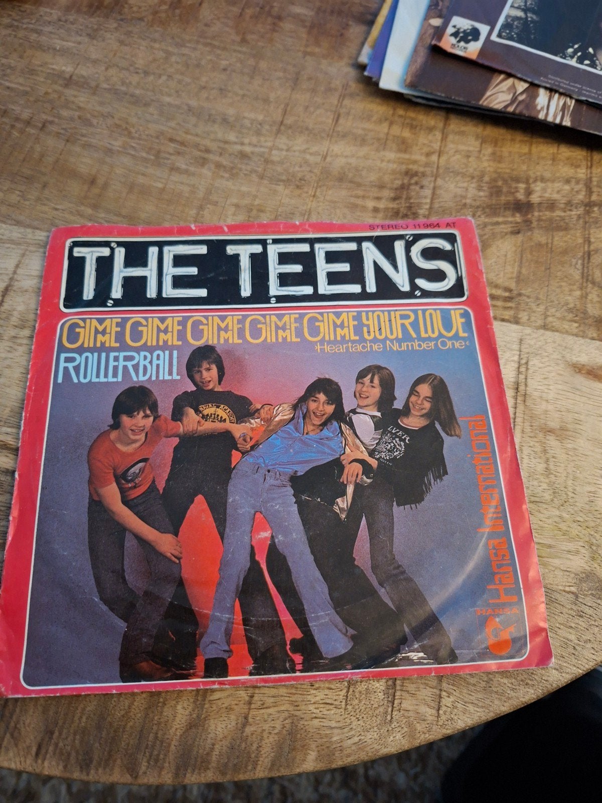 The teens / gimme gimme gimme gimme gimme your love, Ophalen of Verzenden, Gebruikt, Pop