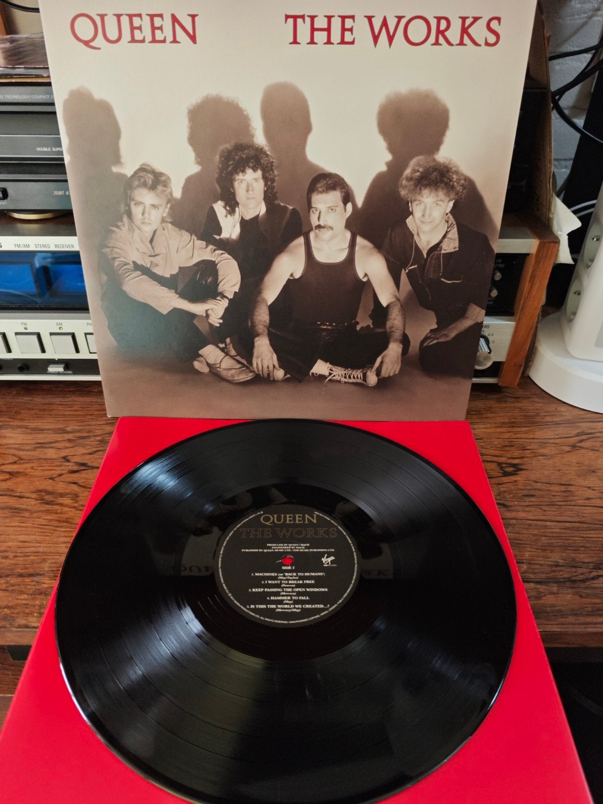 Queen - The Works LP (1984), LP, Gebruikt, Originele persing, Ophalen of Verzenden
