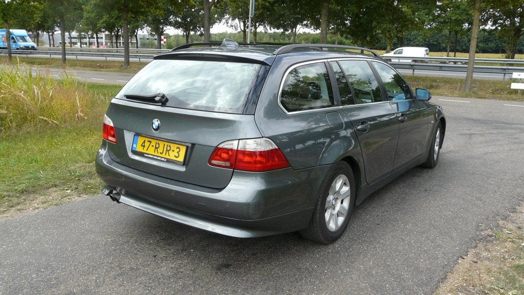 BMW 5-serie Touring 525d Executive,Lmv's,Grootbeeld Navi,Cru, Auto's, BMW, Achterwielaandrijving, Gebruikt, 2000 kg, 1650 kg