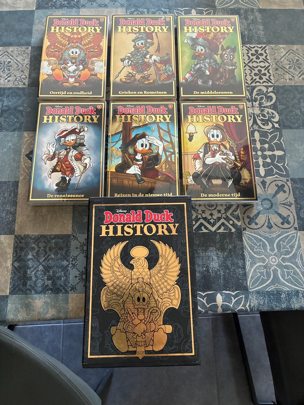 Donald Duck history pockets 1 t/m 6 in nieuw staat € 36,00, Boeken, Meerdere comics, Ophalen of Verzenden, Zo goed als nieuw, Europa