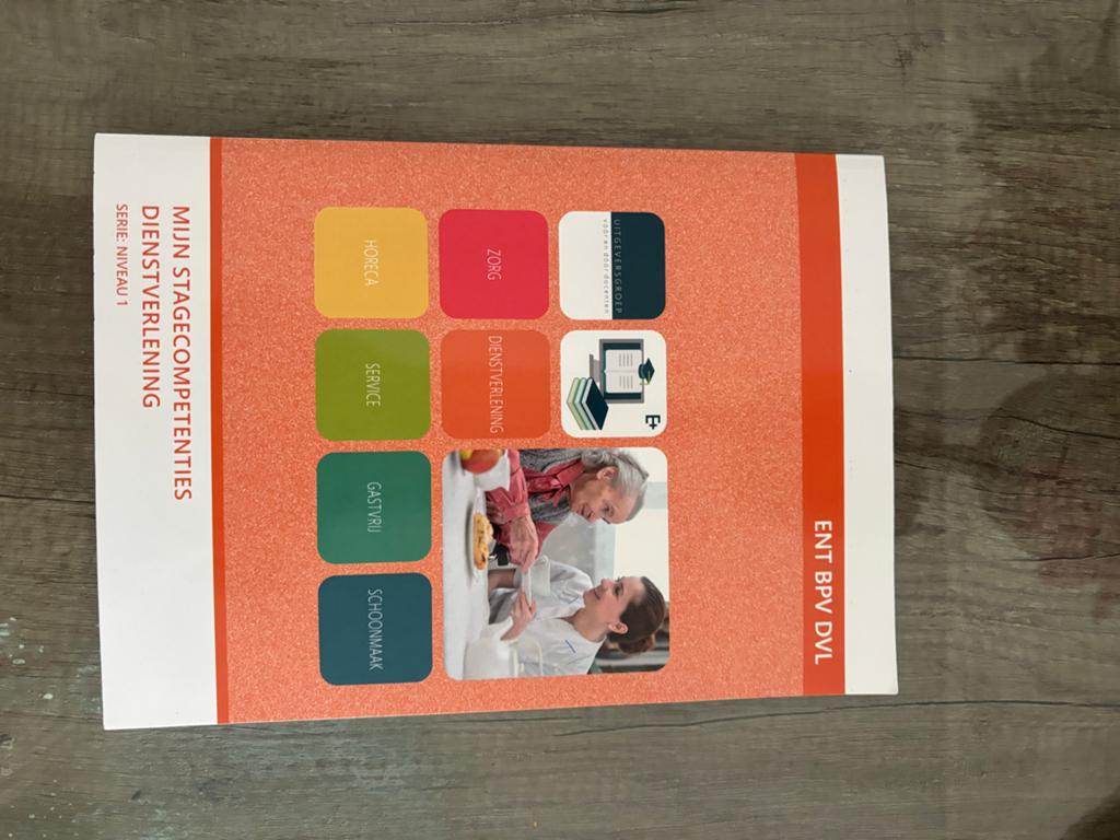 Mijn Stagecompetenties Dienstverlening Niveau 1, Boeken, Ophalen of Verzenden, Gamma, Zo goed als nieuw, LBO