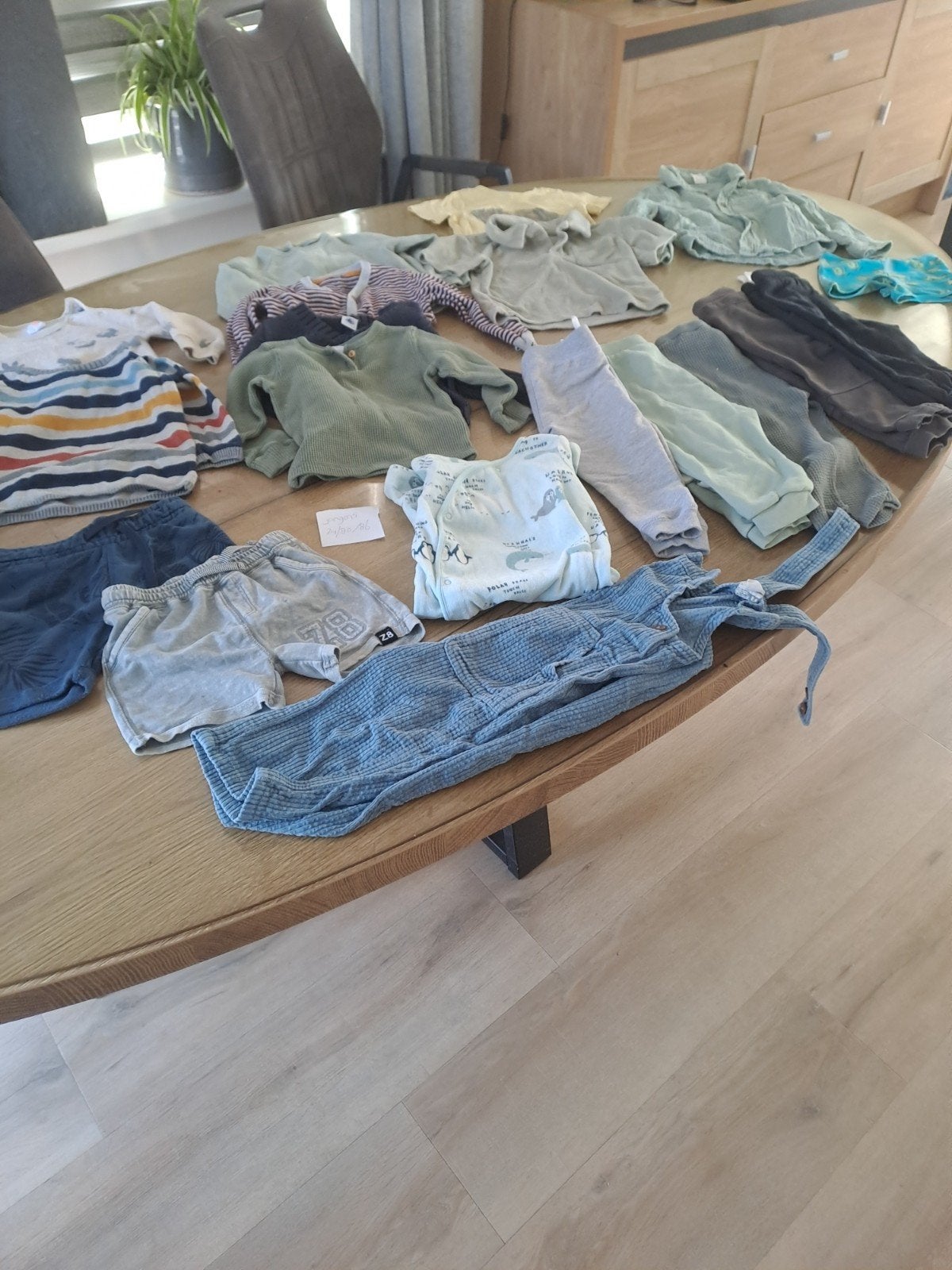 Groot pakket jongenskleding maten 74, 80 en 86, Kinderen en Baby's, Babykleding | Overige, Verzenden, Gebruikt, Diverse merken