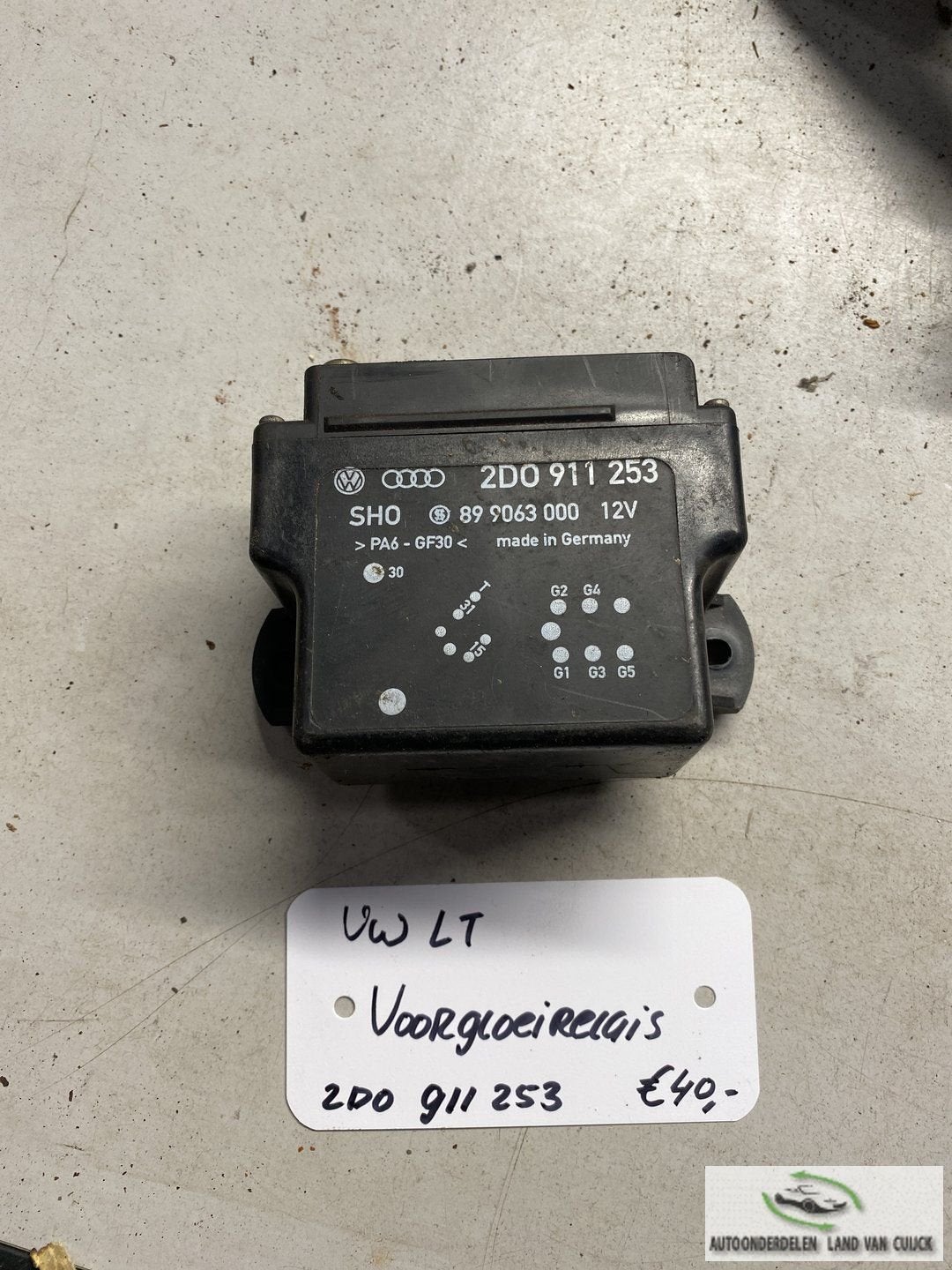 Vw LT Voorgloeirelais 2D0 911 253, Gebruikt, -, -, Ophalen of Verzenden