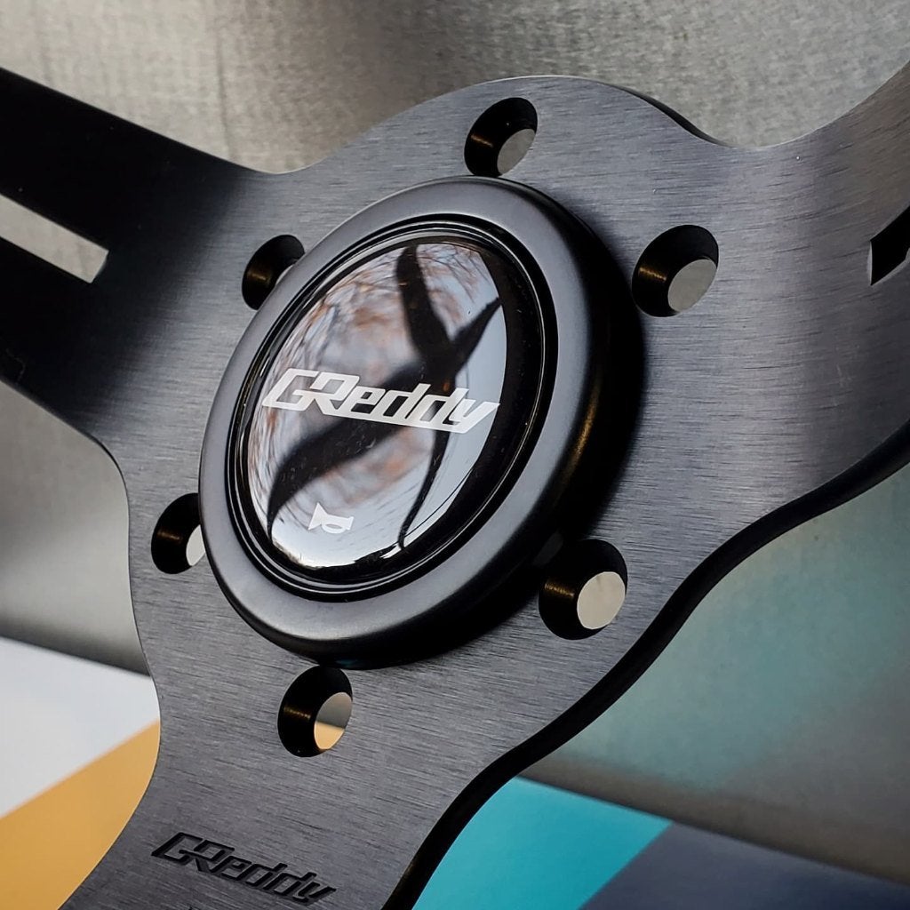 GReddy 3-Stripe 80mm deep dish sportstuur stuur, Ophalen of Verzenden