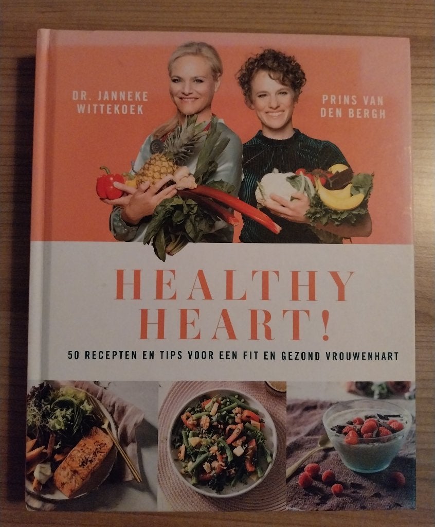 Kookboek cardioloog Janneke Wittekoek Healty Heart!, Ophalen, Zo goed als nieuw