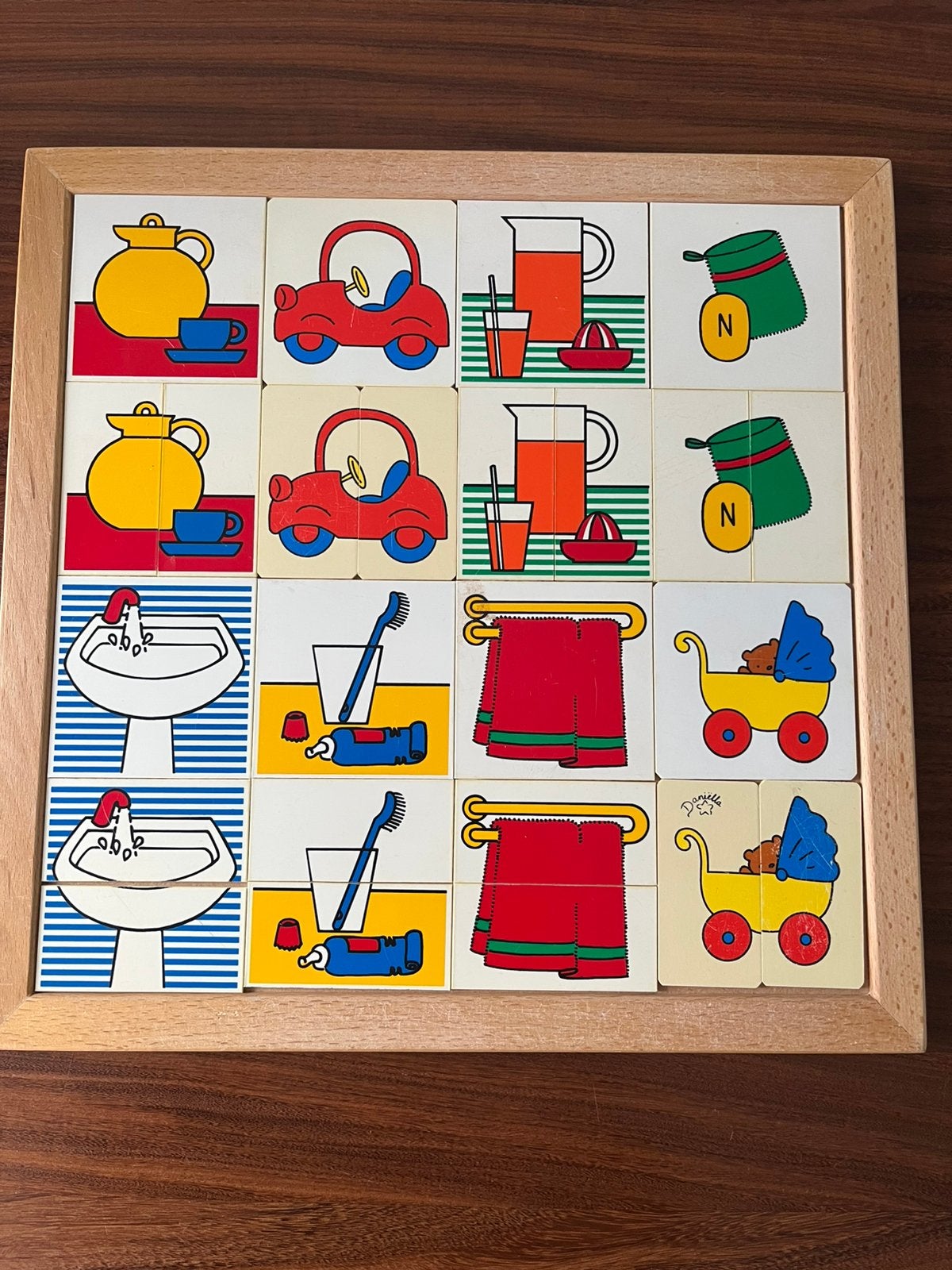 Educo educatieve puzzel, Kinderen en Baby's, Ophalen of Verzenden, Gebruikt