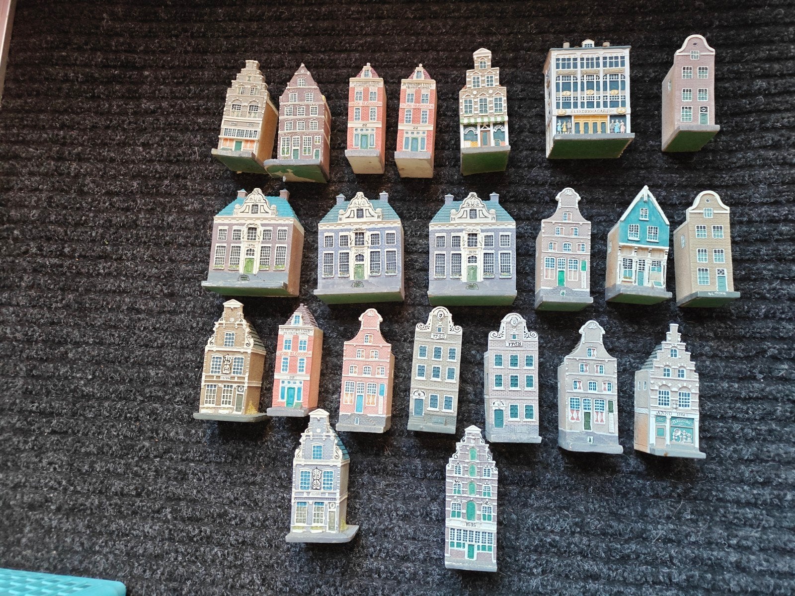 diversen Hollandse gevel huisjes, Ophalen of Verzenden, 1 t/m 20