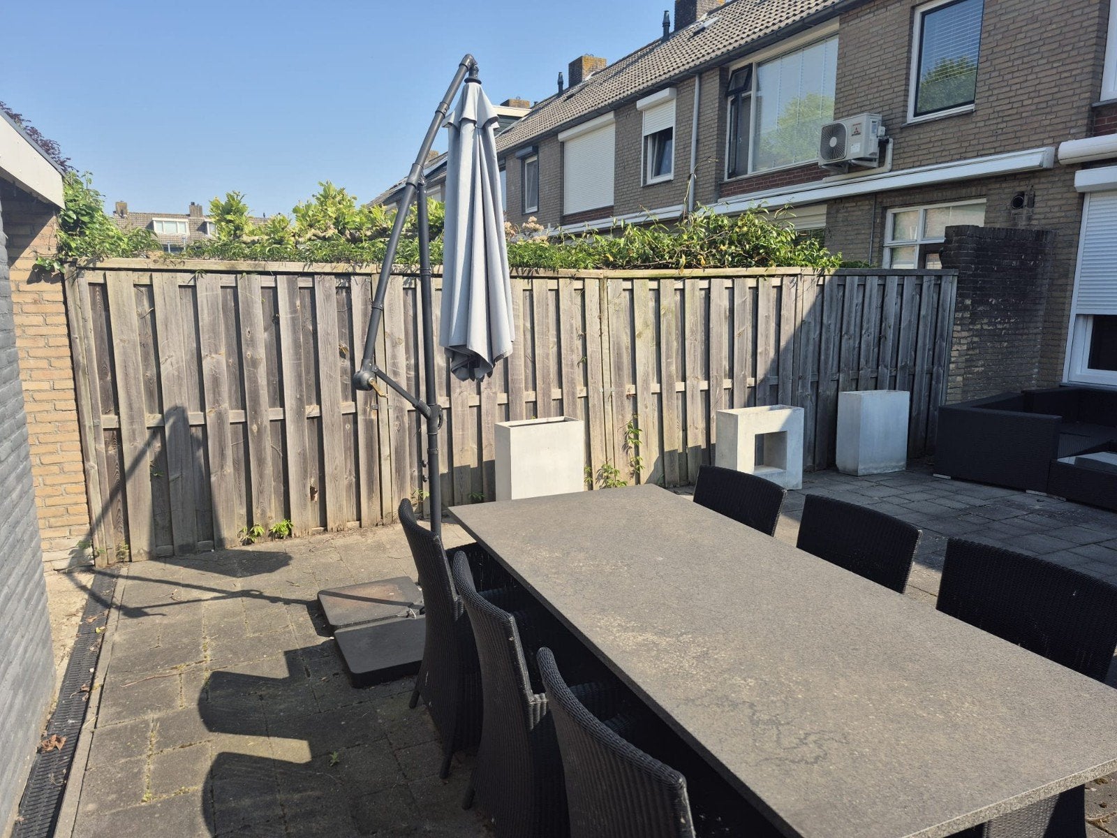Gratis bestrating 6x9 meter, Ophalen, Beton, Klinkers