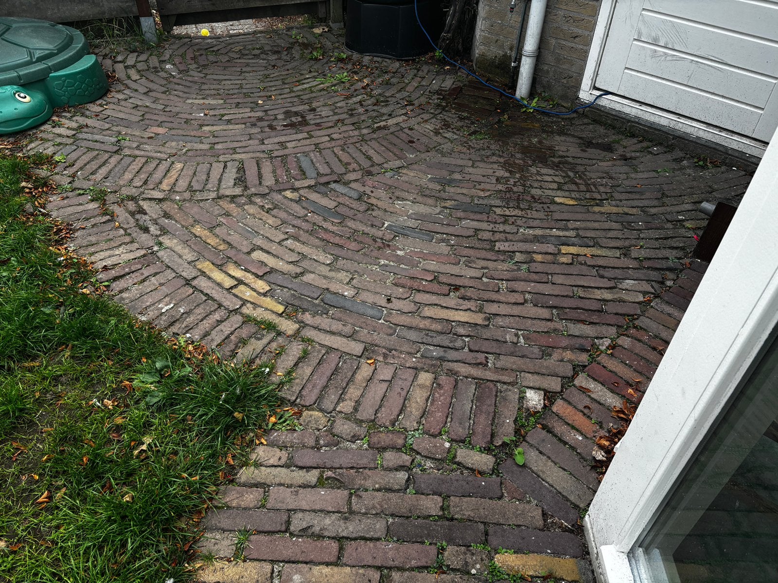 >25m2 waaltjes - oud-hollandse kleuren - gebakken 5 duimers, Ophalen, Gebruikt, Keramiek, Klinkers