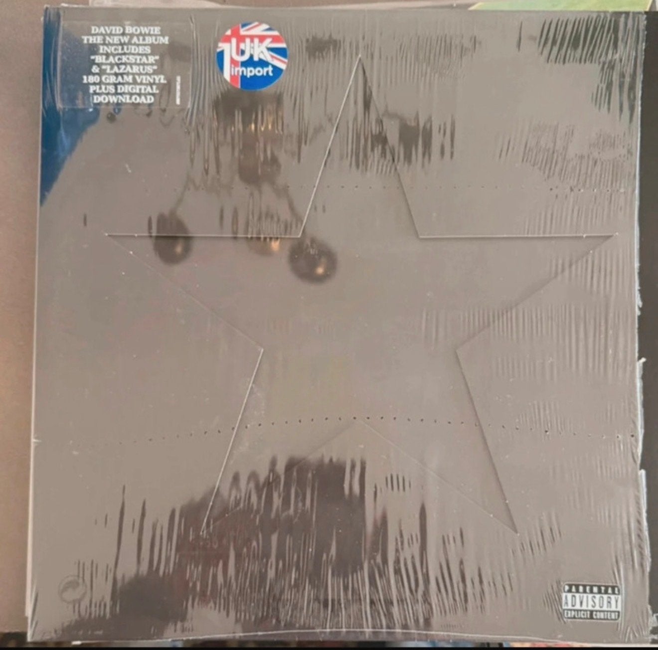 David Bowie - Blackstar LP (2015) - , opened, Mint, LP, Rock, Geseald, Ophalen of Verzenden
