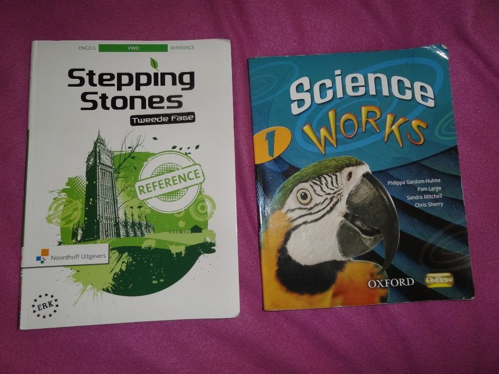 werkboek 6 VWO science en stepping stones, Ophalen of Verzenden, Zo goed als nieuw, VWO, Engels