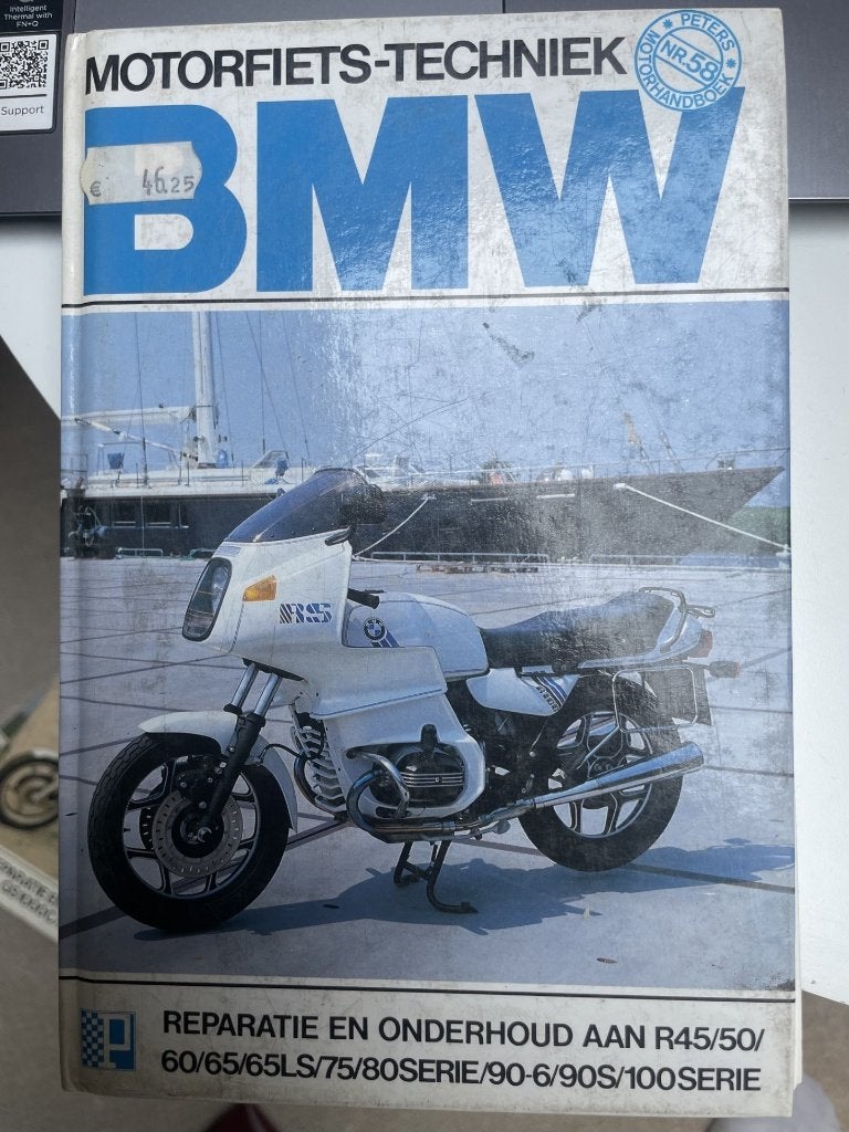 werkplaatshandboek BMW R45-50-60-65-75-80-90-100;  15,50 €, Motoren, Ophalen of Verzenden, BMW