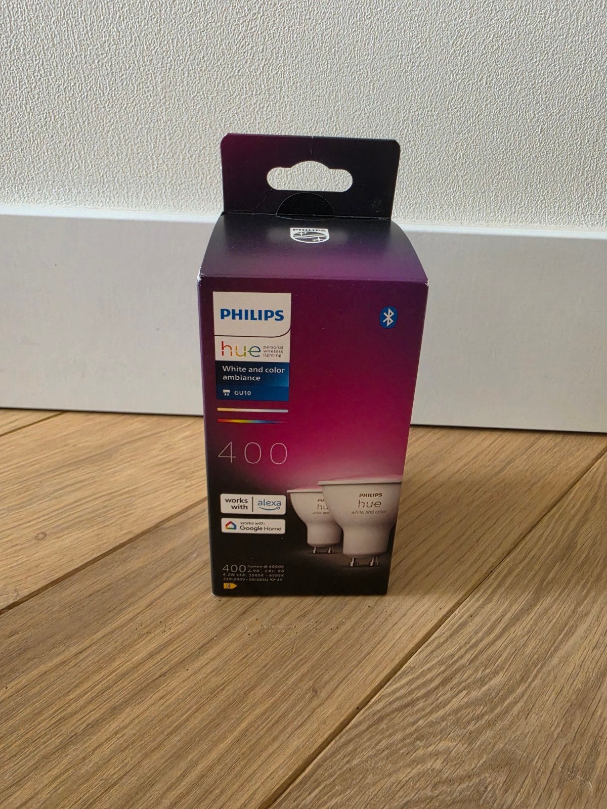 Philips Hue GU10 White & Color spots | 2 pack, GU10, Nieuw, Ophalen of Verzenden, Bedienbaar via app