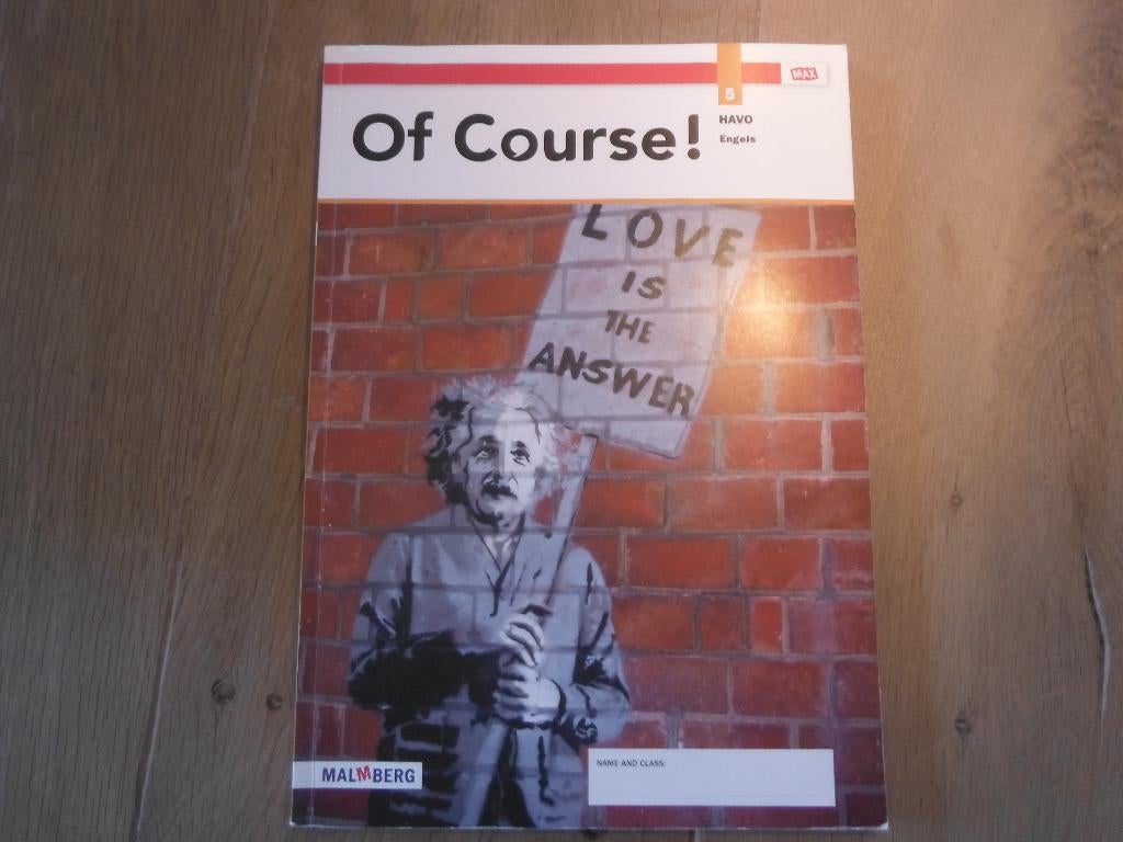 5 HAVO Engels Of Course! leerwerkboek Malmberg, Engels, Verzenden, Malmberg, HAVO