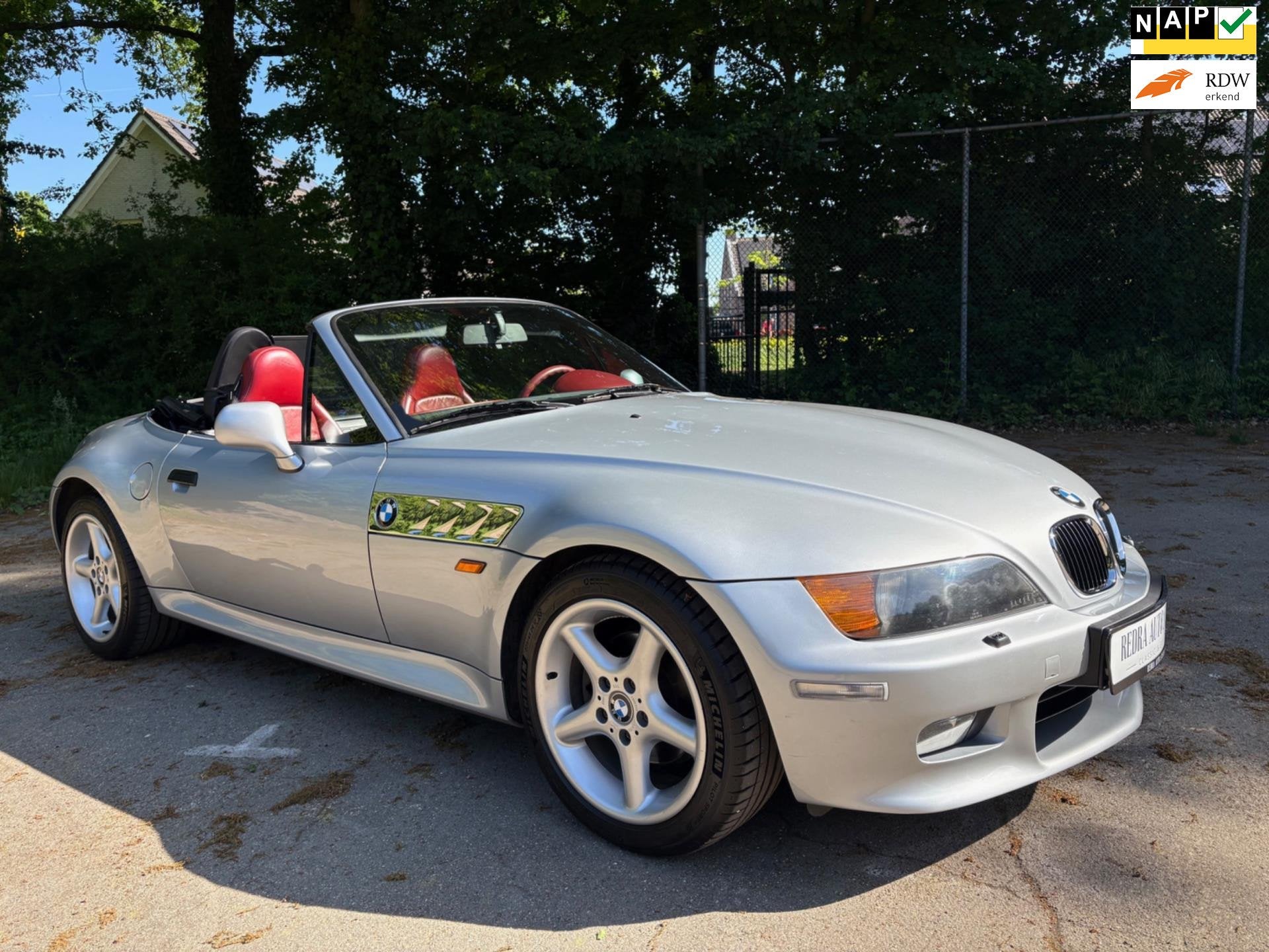 BMW Z3 Roadster 2.8i , airco, elektrische kap, stoelverwarmi, Auto's, Oldtimers, Bedrijf, Te koop, ABS, Airbags, Airconditioning