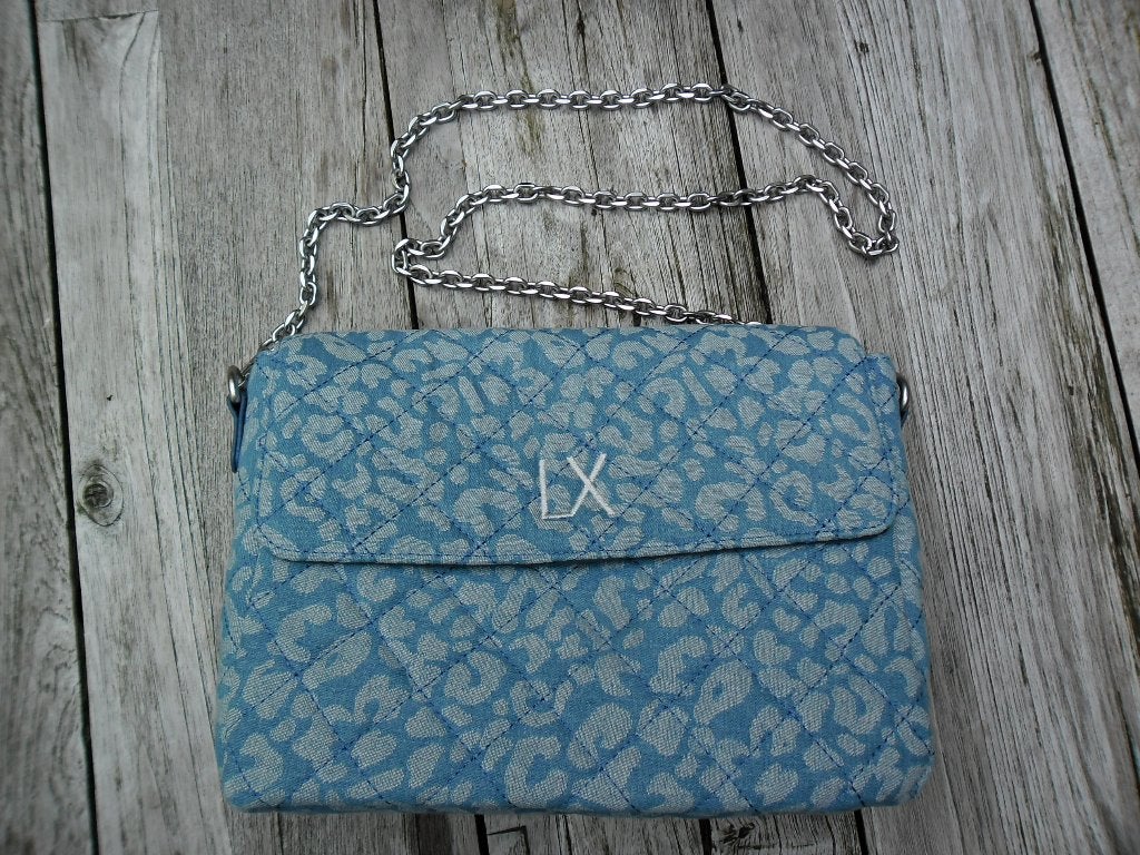Alix The Label nieuwe gave jeans tas niet gebruikt, Ophalen of Verzenden, Nieuw, Blauw, Schoudertasje