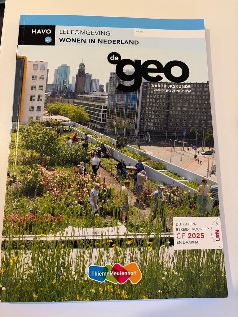 De Geo Aardrijkskunde HAVO Bovenbouw Leefomgeving, Ophalen, Zo goed als nieuw