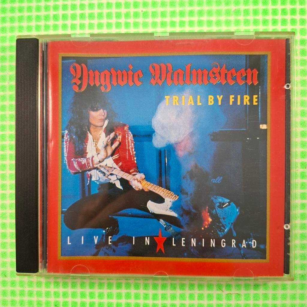 Ingwie Malmsteen Trial by fire cd.                    Starcd, Cd's en Dvd's, Ophalen of Verzenden, Zo goed als nieuw, Poprock