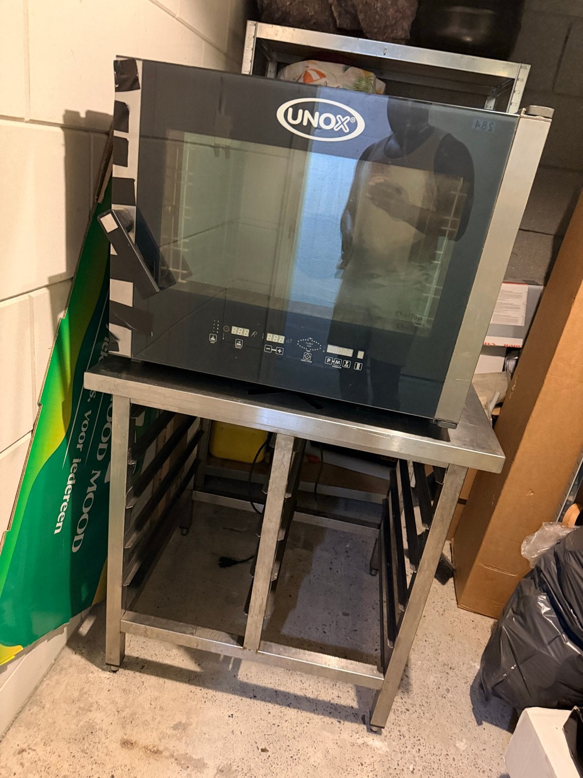 UNOX ChefTop Combi-oven XC405 - Professionele Horeca Oven, Ophalen, Horeca-oven, Hete lucht, Vrijstaand