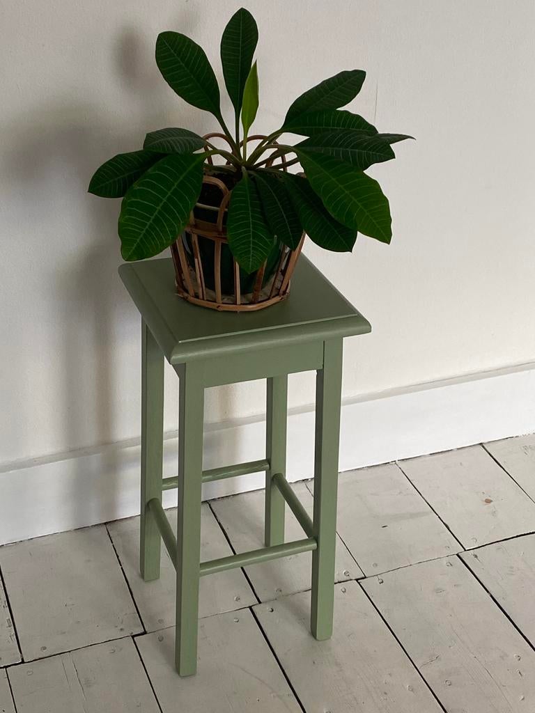 Vintage plantentafeltje, Ophalen