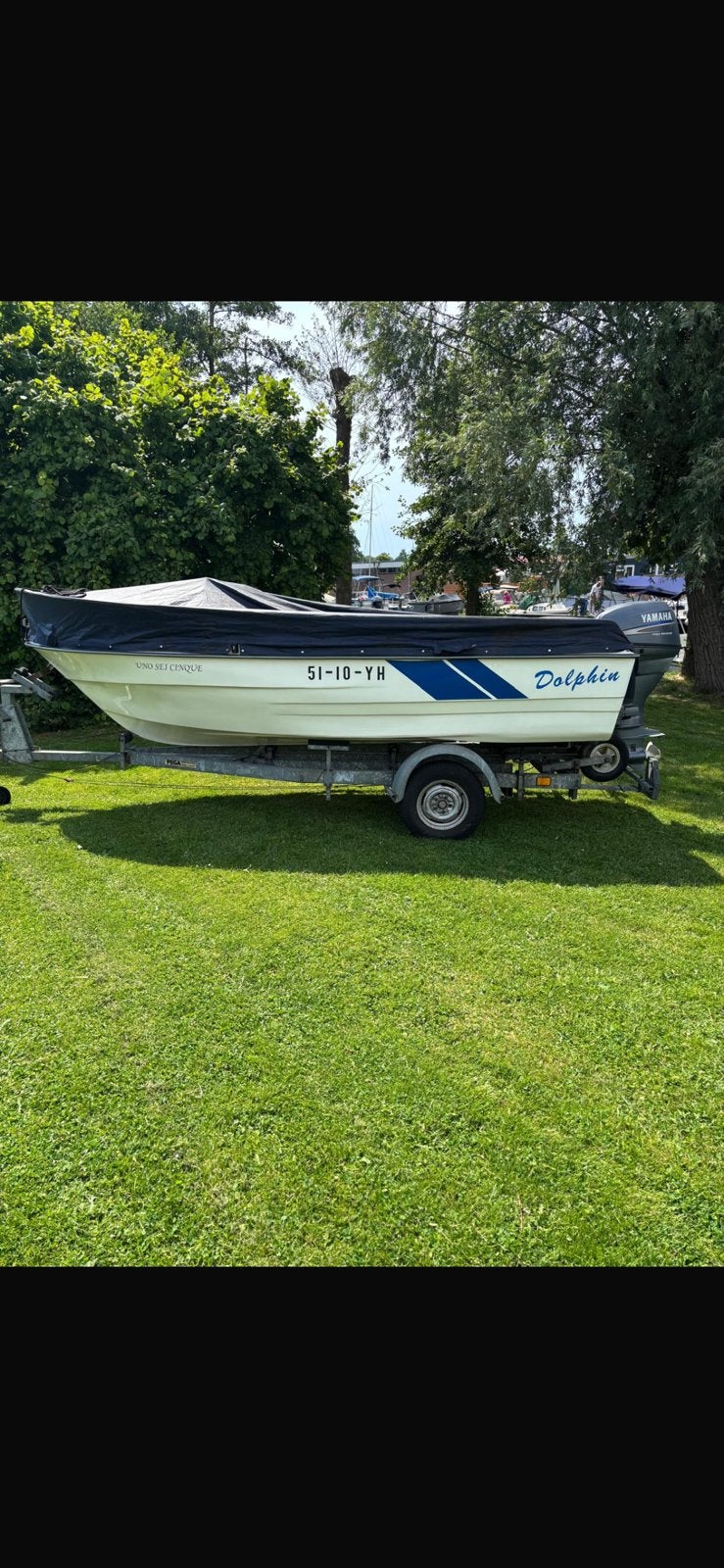 Te koop consolboot/visboot, Ophalen, 10 tot 30 pk, Gebruikt, Buitenboordmotor