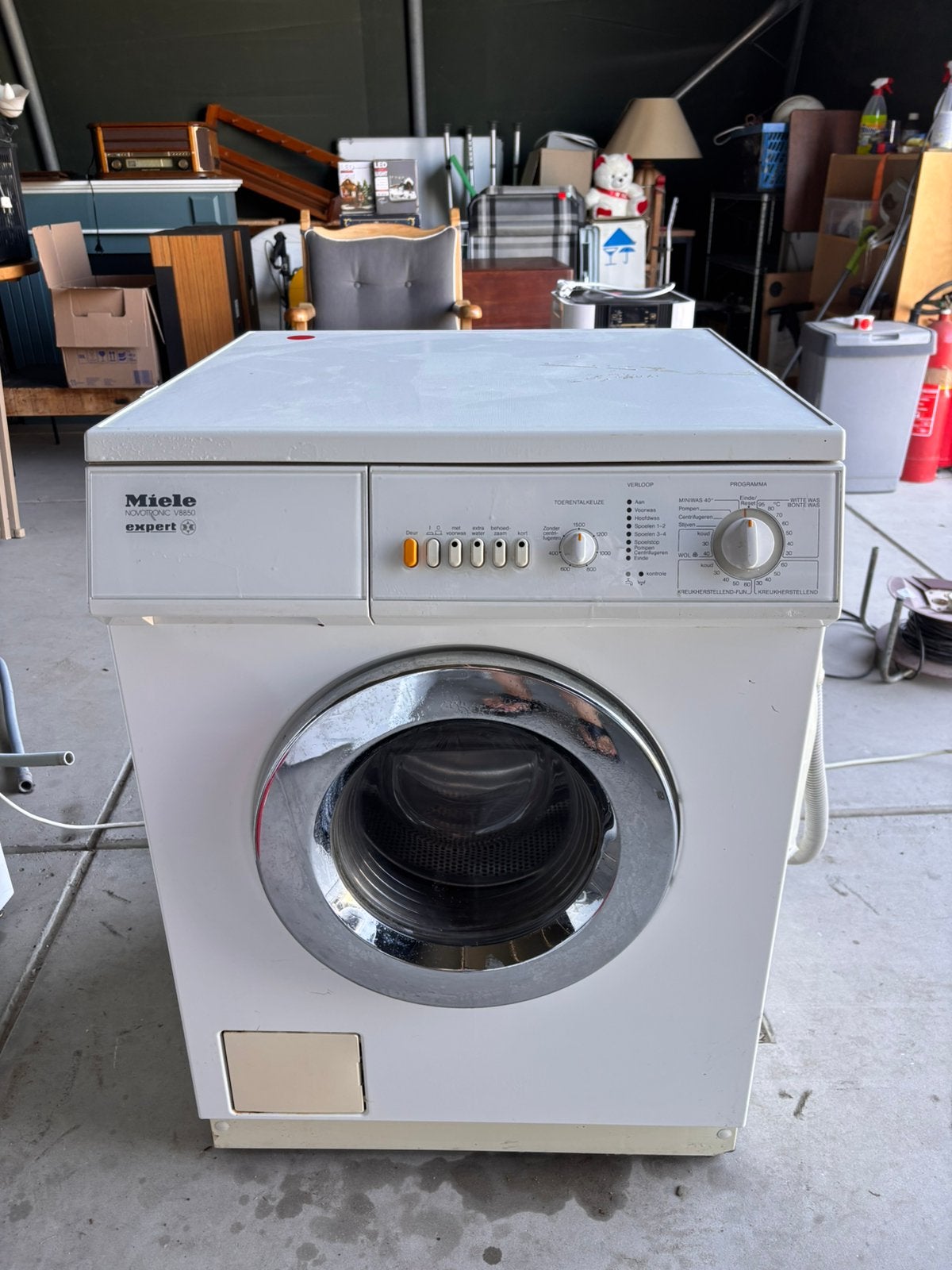 Wasmachine Miele Siemens Indesit, Ophalen, Gebruikt, Minder dan 85 cm, Voorlader