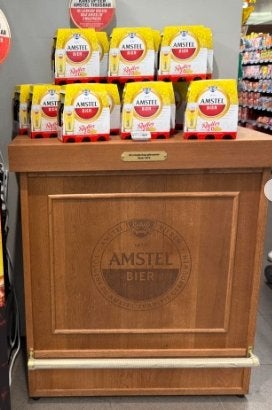 Amstel Thuisbar met Logo - Verzamelaars Item ophalen nieuw, Ophalen, Onbekend, Nieuw, Onbekend