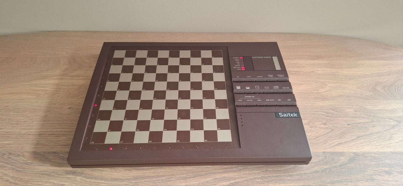 Vintage Saitek damcomputer (1988) - werkend, Ophalen