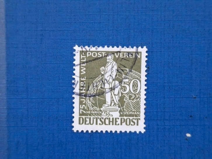 Postzegel Berlijn 1949 Postzegelvereniging 50 Pfennig 14-06, Ophalen of Verzenden, BRD, Gestempeld