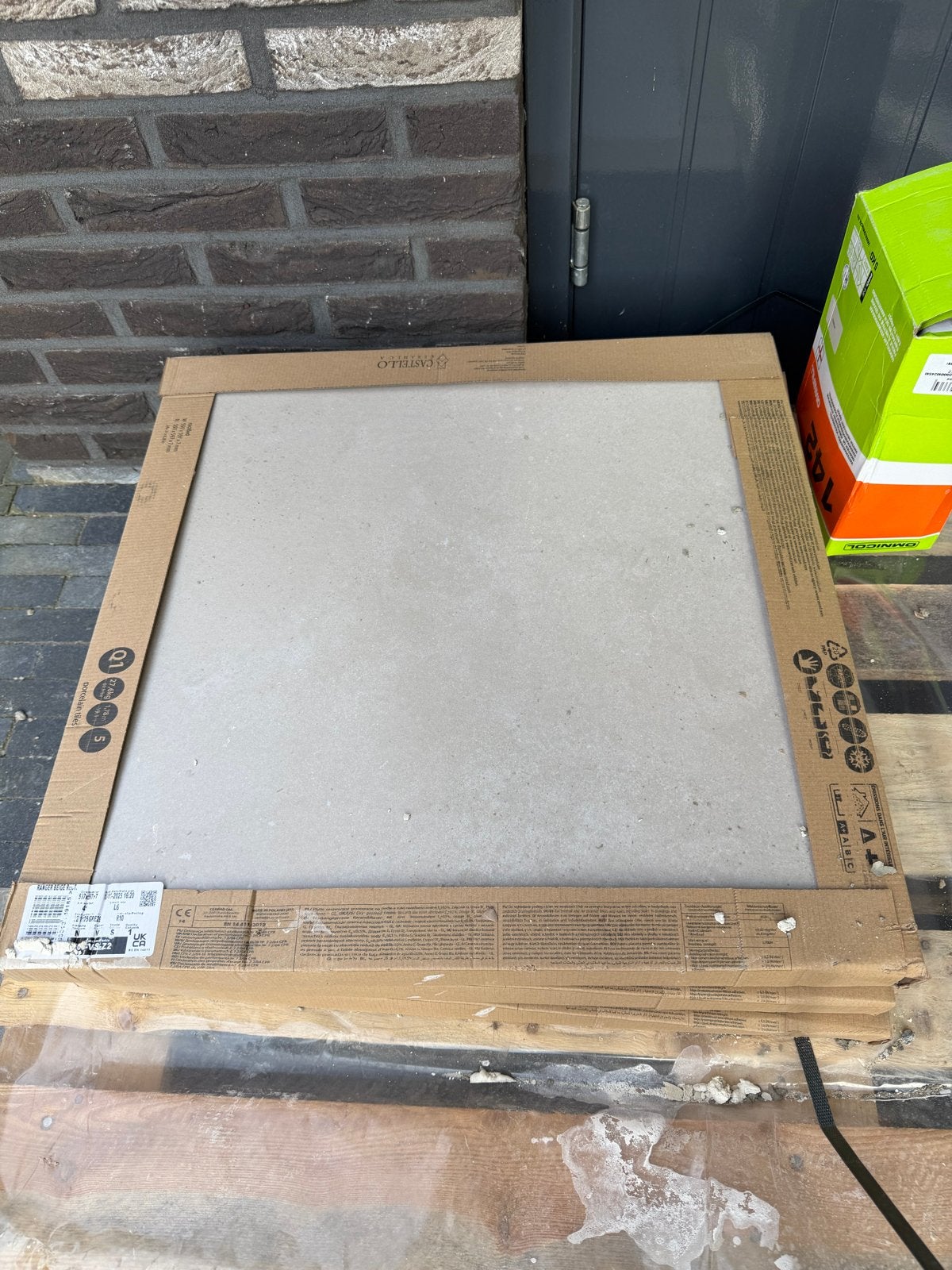 Delano Ranger Beige Vloer- en Wandtegels 5,34 m², Ophalen, 40 tot 60 cm, Nieuw, 5 tot 10 m²