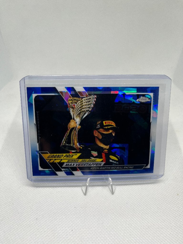2021 Topps Chrome Sapphire F1 Max Verstappen #154, Verzenden, Zo goed als nieuw, Formule 1