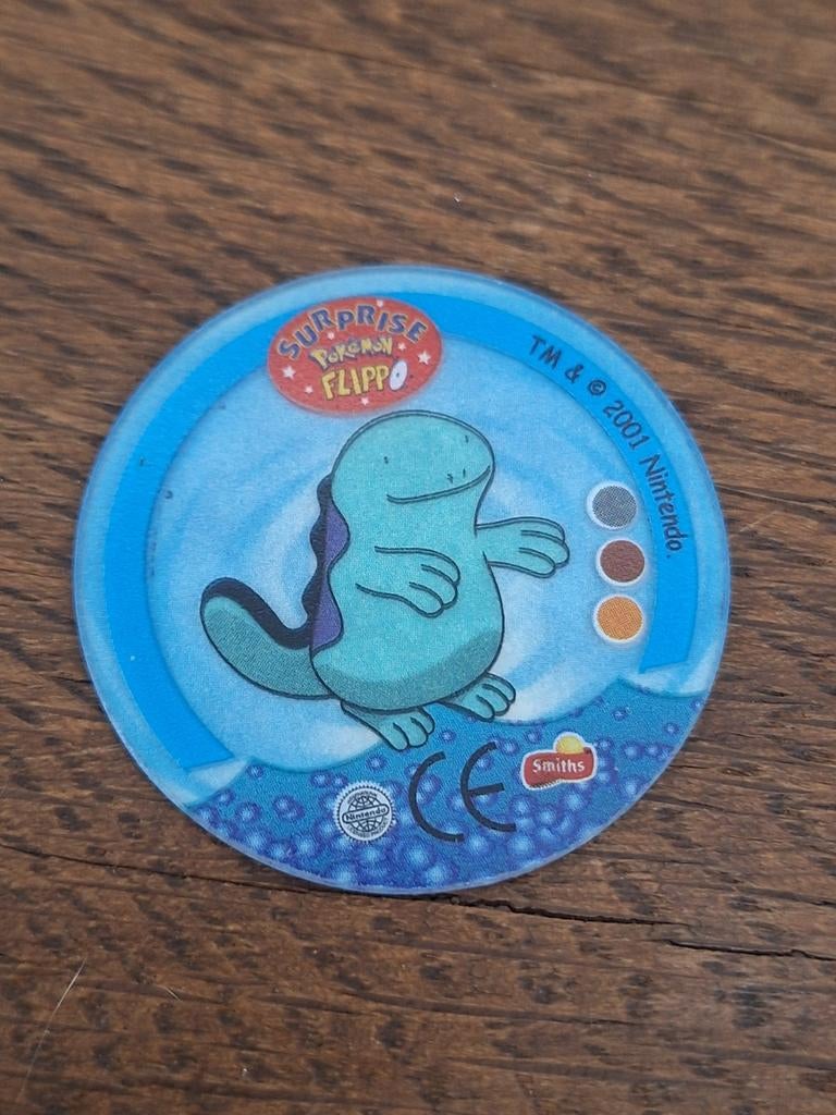 Pokémon Flippo Quagsire - Surprise Flippo 2001, Verzamelen, Flippo's, Ophalen of Verzenden, Losse flippo's